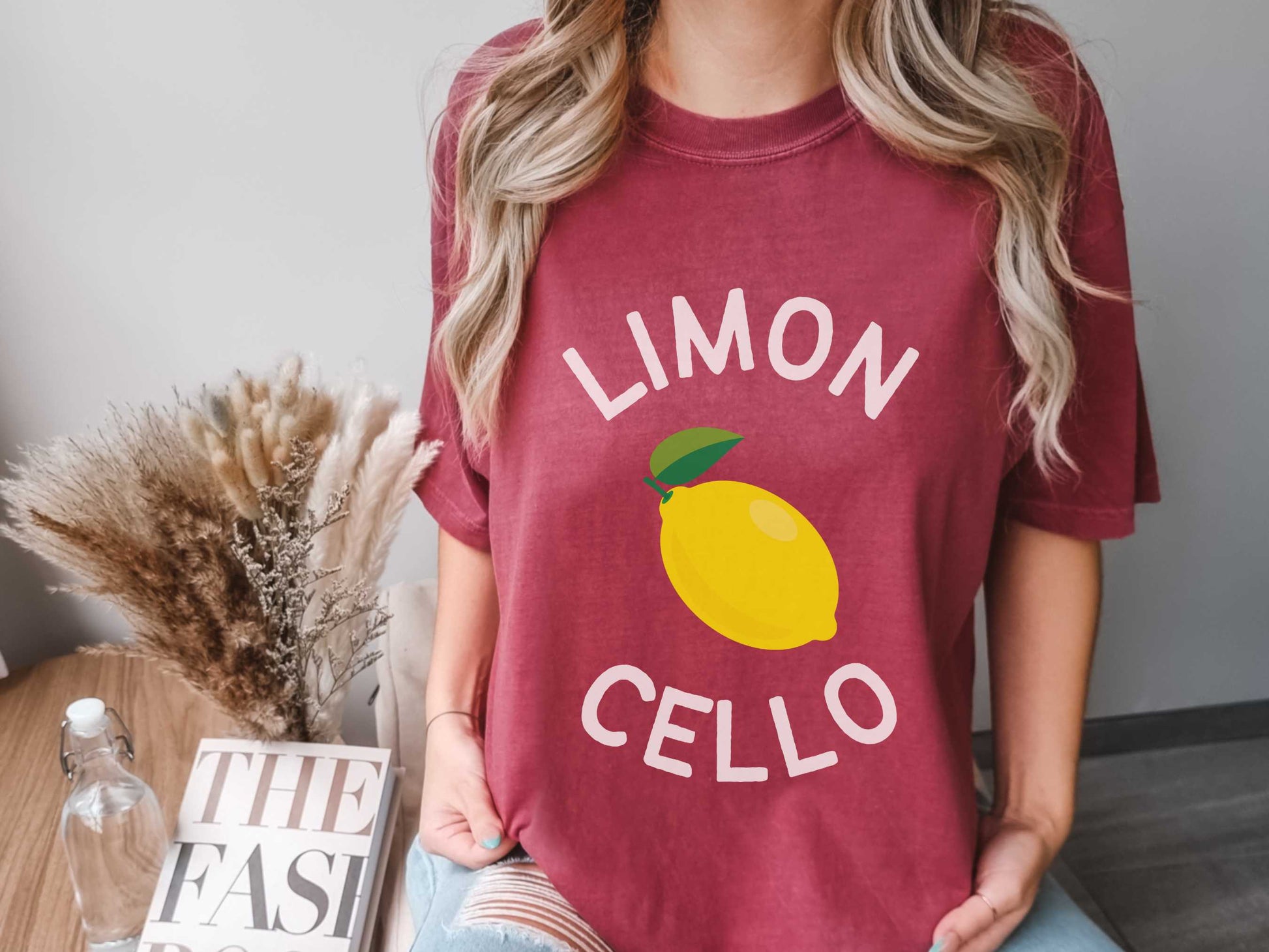 Limoncello T-Shirt in Brick