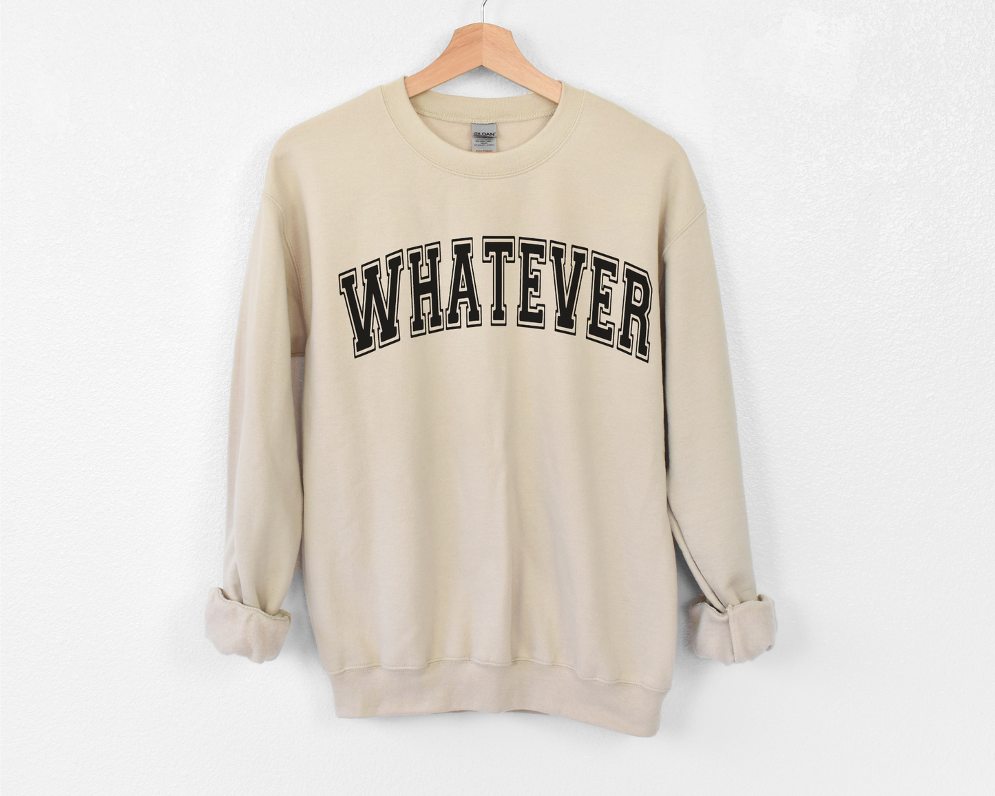 Whatever Sweatshirt in Sand