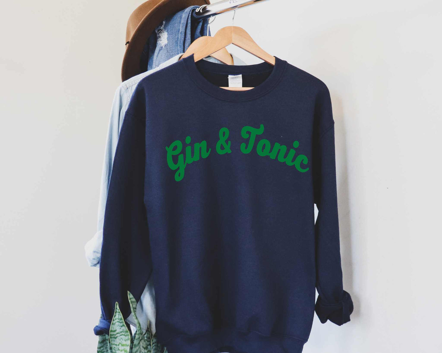 Gin & Tonic Sweatshirt in Navy