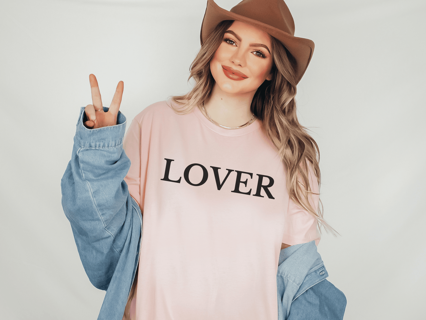 Lover T-Shirt in Pink