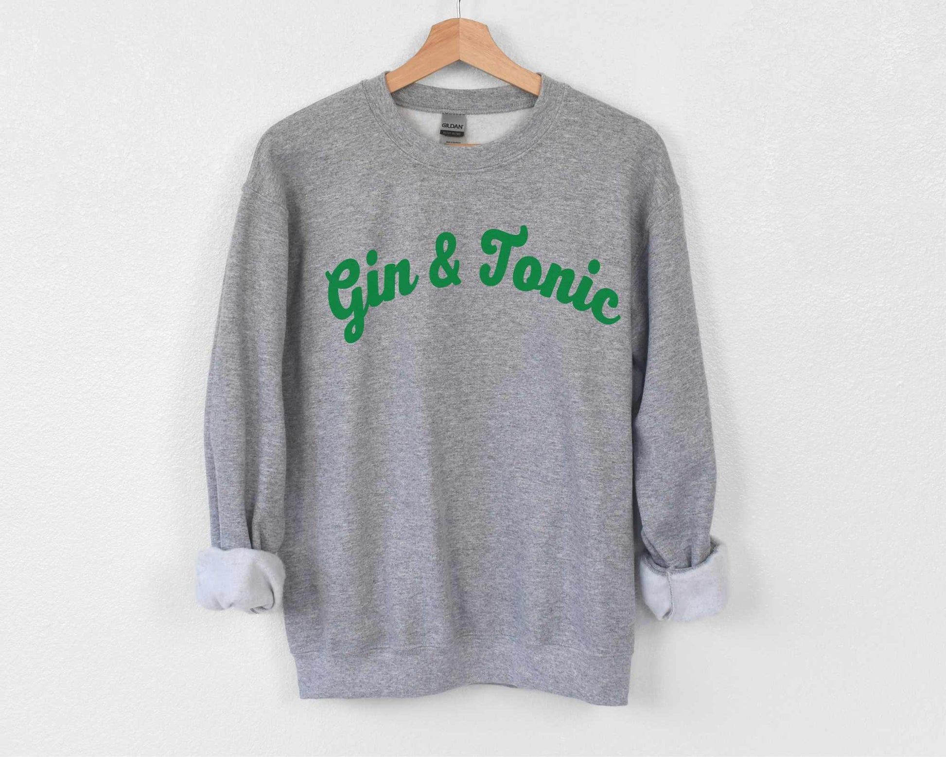 Gin & Tonic Sweatshirt in Sport Gray