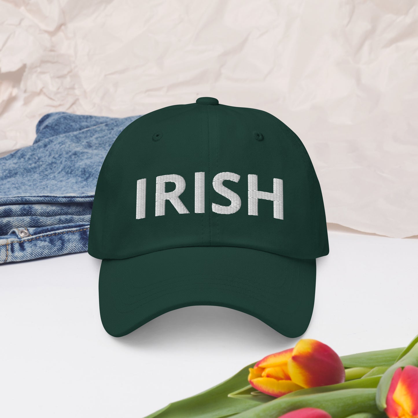 Irish Embroidered Baseball Hat